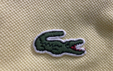 Load image into Gallery viewer, Lacoste Mens Yellow Cotton Short Sleeve Collared Golf Polo T-Shirt Size 5
