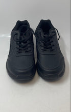 Load image into Gallery viewer, TredSafe Mens Lucas Black Slip-Resistant Lace-Up Work Sneaker Shoes Size 10.5
