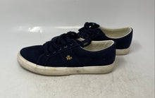 Load image into Gallery viewer, Ralph Lauren Womens Janson II Cotton Navy Blue Sneaker Shoes Size 6.5B
