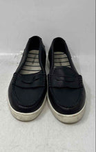 Load image into Gallery viewer, Cole Haan Womens Nantucket White Black Slip-On Penny Loafer Shoes Size 7.5B
