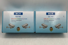 Load image into Gallery viewer, Lot Of 2 Pcs MCR CA-103 Color Camera System CATV Band Cameras Not Tested
