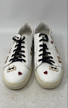 Load image into Gallery viewer, Karl Lagerfeld Paris Womens Cate Pins White Tumbled Leather Sneaker Shoes 10.5
