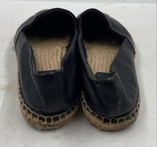 Load image into Gallery viewer, Authentic Tory Burch Womens Black Slip-On Espadrilles Flats Size 8.5M Worn
