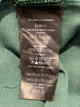 Load image into Gallery viewer, Authentic Carolina Herrera Womens Green Long Sleeve Polo Shirt Size L Stained

