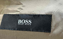 Load image into Gallery viewer, Hugo Boss Mens Black Striped Long Sleeve Notch Lapel Three-Button Blazer Sz 42L

