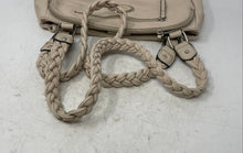 Load image into Gallery viewer, Rosetti Womens Beige Leather Inner Pocket Braided Double Handle Shoulder Bag
