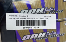 Load image into Gallery viewer, Set Of 5 Pcs Dunlop White DDH Ladies Tour Gold Sporting Equipment Golf Balls
