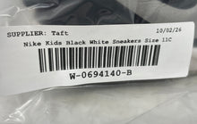 Load image into Gallery viewer, Nike Kids Team Hustle D9 AQ4225-001 Black Lace-Up Sneaker Shoes Size 11C

