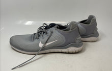Load image into Gallery viewer, Nike Womens Free RN 2018 Gray White Lace-Up Low Top Sneaker Shoes Size 10.5
