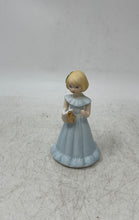 Load image into Gallery viewer, Enesco Growing Up Birthday Girls Blonde Girl In Blue Dress Age 6 Figurine
