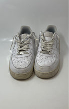 Load image into Gallery viewer, Nike Mens Air Force 1 White Low Top Lace-Up Sneaker Shoes Size 10
