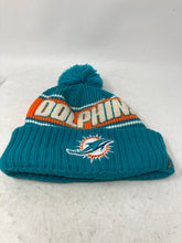 Load image into Gallery viewer, NFL Mens Blue Miami Dolphins 2024 Sideline Sport Knit Beanie Cap
