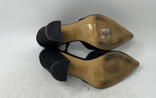 Load image into Gallery viewer, Express Womens Black Pointed Toe Adjustable Ankle Strap Heels Size 7

