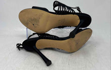 Load image into Gallery viewer, Nina Womens Damaris Black Open Toe Stiletto Heel Ankle Strap Sandals Size 8M
