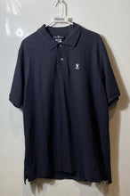 Load image into Gallery viewer, Psycho Bunny Mens Blue Cotton Short Sleeve Collared Pique Polo Shirt Size 7
