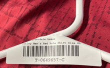 Load image into Gallery viewer, Oakley Mens Red Short Sleeve Collared Regular Fit Polo Shirt Size XL
