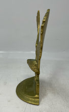 Load image into Gallery viewer, Brass Eagle Decorative Bird Stand Statue Home Decor Bookend
