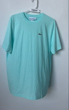 Load image into Gallery viewer, Lacoste Mens Light Blue Cotton Short Sleeve Crew Neck Pullover T-Shirt Size XL
