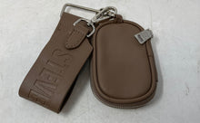 Load image into Gallery viewer, Steve Madden Womens Taupe Detachable Charm Inner Pockets Coin Purse
