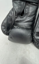 Load image into Gallery viewer, Premier Womens Black Leather Adjustable Martial Arts Training Boxing Gloves
