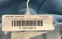 Load image into Gallery viewer, Elie Tahari Womens Blue Long Sleeve Belted One-Button Trench Coat Size S/P
