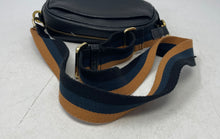 Load image into Gallery viewer, J.Crew Womens Black Leather Inner Pockets Adjustable Strap Crossbody Bag
