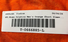 Load image into Gallery viewer, Nike Mens Orange NFL Miami Dolphins Player #27 Short Sleeve T-Shirt Size L
