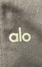 Load image into Gallery viewer, Alo Womens Black Stretch Elastic Waist Interlace Compression Leggings Size S
