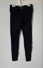 Load image into Gallery viewer, Alo Womens Black Elastic Waist Pull-On Activewear Entwine Ankle Leggings Size XS
