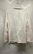 Load image into Gallery viewer, Armani Exchange Mens White Cotton Long Sleeve Single-Breasted Blazer Size Small

