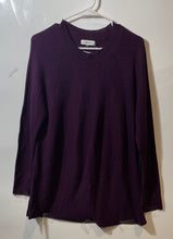 Load image into Gallery viewer, Calvin Klein Womens Purple Knitted Long Sleeve Crew Neck Pullover Sweater Size M
