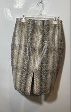 Load image into Gallery viewer, Express Womens Multicolor Snake Print Side Zip Straight &amp; Pencil Skirt Size M
