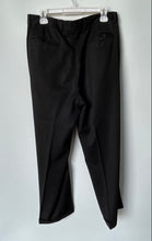 Load image into Gallery viewer, Pazoni Mens Black Pleated Front Stretch Pockets Straight Leg Dress Pants Size 33
