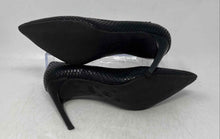 Load image into Gallery viewer, Bottero Womens Black Leather Pointed Toe Slip-On Stiletto Pump Heels Size 6
