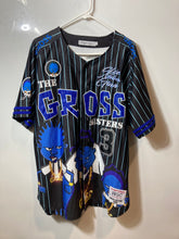 Load image into Gallery viewer, Headgear Classics Mens Black Multicolor #3 The Gross Sisters Basketball Jersey L
