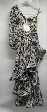 Load image into Gallery viewer, Alexis x Target Womens Black White Printed One Shoulder Maxi Dress Sz XS w/ Tags
