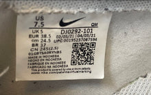 Load image into Gallery viewer, Nike Womens Blazer Low Platform DJ0292-101 White Black Sneaker Shoes Size 7.5
