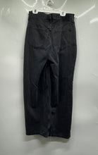 Load image into Gallery viewer, Abercrombie &amp; Fitch Womens Black Dark Wash High Rise The Wide-Leg Jeans Size 26
