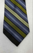 Load image into Gallery viewer, Calvin Klein Mens Multicolor Striped Silk Adjustable Formal Designer Pointed Tie
