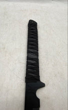 Load image into Gallery viewer, Black Personalized Ninja Japanese Katana Samurai Sword Dagger With Sheath
