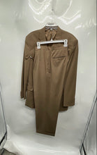 Load image into Gallery viewer, Giorgio Cosani Mens Beige Long Sleeve Blazer And Pants 2-Piece Suit Set Sz 42L
