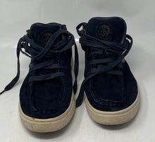 Load image into Gallery viewer, Diesel Mens Beyond Subculture Blue Leather High Top Lace-Up Sneakers Shoes Sz 9
