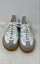 Load image into Gallery viewer, Adidas Kids Samba OG White Light Green Lace-Up Sneaker Shoes Size 1.5

