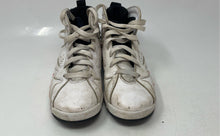 Load image into Gallery viewer, Nike Boys Air Jordan 7 DQ6040-160 White Orange Sneakers Shoes Size 4.5Y
