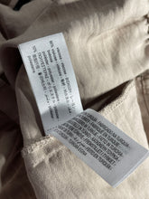 Load image into Gallery viewer, Zara Womens Beige Elastic Waist Drawstring Wide-Leg Trouser Pants Size XS

