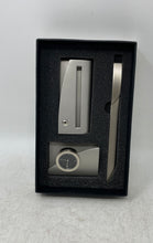 Load image into Gallery viewer, Collectible Desk Organizer Clock Letter Opener Card Holder In Box 3 Pcs Set
