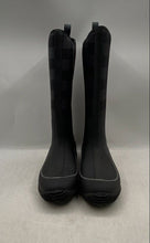Load image into Gallery viewer, Muck Boots Company Womens Hale Black And Gray Plaid Print Tall Rain Boots Size 9
