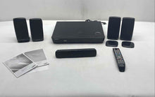 Load image into Gallery viewer, Set Of 6 Pieces Samsung Black Surround Sound Home Theater System Not Tested
