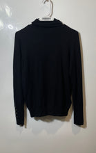 Load image into Gallery viewer, Zara Womens Black Knitted Long Sleeve Turtleneck Pullover Sweater Size Medium

