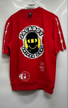 Load image into Gallery viewer, Sniper Gang Apparel Mens Red Graphic Print Short Sleeve Pullover Sweatshirt Sz M

